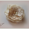 Vintage Wedding... Hajcsat bross 2, Ékszer, óra, Bross, kitűző, Hajbavaló, Ékszerkészítés, Horgolás, VINTAGE WEDDING...

Új kollekcióm darabjai a nyugalmat, harmóniát, békét sugározzák. Pasztell színei..., Meska