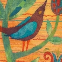 Nemez falikép, Csudafa. Mérete: 174 cm x 61 cm. RENDELHETŐ, Képzőművészet , Otthon, lakberendezés, Textil, Nemezelés, Ez a munkám, már gazdára lelt, de szívesen elkészítem újra  megrendelés alapján.
Más színállásban is..., Meska