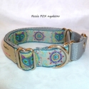 FOX Rosie\\\'s Dog coll-art nyakörvek, Állatfelszerelések, Varrás, Bőrművesség, Termékleírás 
Termékeim minőségi alapanyagokból készülnek. Kizárólag erre a célra gyártott  hegeszte..., Meska