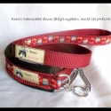Rosie\'s SZETT nyakörv hozzáillő pórázzal, Állatfelszerelések, Bőrművesség, Varrás, Termékleírás 
A láncos szivacsozott nyakörveket méretre készítem! Nyakkörfogat alapján.
Termékeim mi..., Meska