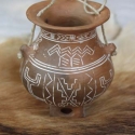 Mészbetétes edény, Dekoráció, Konyhafelszerelés, Otthon, lakberendezés, Kancsó , Kerámia,  Ez a függeszthető mészbetétes edény megrendelésre készül. Elkészítési idő kb.3 hét(időjárástól függ..., Meska