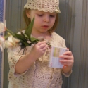 Alkalmi kislány kosztüm/AKCIÓS, Baba-mama-gyerek, Ruha, divat, cipő, Gyerekruha, Kisgyerek (1-4 év), Hímzés, Horgolás, Ezt a bájos kislány kosztümöt saját magam terveztem. Az együttes egy vállpántos ruhából, boleróból é..., Meska