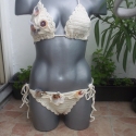 Horgolt bikini/ szívem szerint, Álomszép bikinit sikerült megalkotni, irigylem ...