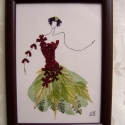 Hölgy 13cm*18cm