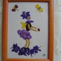 Tündér lepkékkel 13cm*18cm