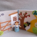 \\\"Óz, a csodák csodája\\\" ujjbábkészlet 6 ujjbábbal és mini bábszínházzal - rendelhető, Baba-mama-gyerek, Játék, Báb, Készségfejlesztő játék, Baba-és bábkészítés, Varrás, Saját tervezésű ujjbábkészlet az Óz, a csodák csodája c. meséhez. A bábok (Dorothy, a jó boszorkány ..., Meska