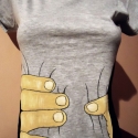 Slim t-shirt, Ruha, divat, cipő, Férfi ruha, Női ruha, Felsőrész, póló, , Meska
