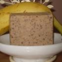 Mascarponés banán szappanK.A , Szépségápolás, Szappan, tisztálkodószer, Növényi alapanyagú szappan, , Meska
