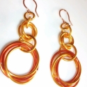 chainmaille fülbevaló, Ékszer, óra, Mindenmás, Ruha, divat, cipő, Fülbevaló, Ékszerkészítés, Fémmegmunkálás, Alumíniumkarikákból készült színes, lakkozott fülbevaló.
Hossza kb.7cm

Szeretettel ajánlom!..., Meska