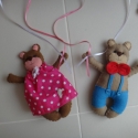 Rózsaszín-fehér-pink  filc babaszoba dekoráció - filcdísz, függődísz, ajtódísz, faldekor, faldekoráció, Baba-mama-gyerek, Dekoráció, Játék, Gyerekszoba, Varrás, Szövés, Ezt a 13darabból álló filc dekorációt Barbarának és kislányának, Annának készítettem sok szeretettel..., Meska