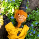 Törpencs, Játék, Képzőművészet , Baba-mama-gyerek, Báb, Baba-és bábkészítés, Varrás, Megnevezése;Kesztyűsbáb 
közepes méret
(=általános iskolás kortól a felnőtt női kézig!)
Mérete;kb 35..., Meska