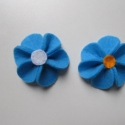 Filc kitűző, Ékszer, óra, Bross, kitűző, , Meska