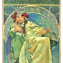 Alphonse Mucha - Prinzessin_Hyazinthe_-_1911, Otthon, lakberendezés, , Meska