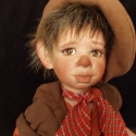 Porcelánbaba a Legendland BJD-től: TWIST OLIVÉR, Dekoráció, Képzőművészet , Szobor, Kerámia, Baba-és bábkészítés, Kerámia, Az árvaházban dolgozó és éhező fiúk sorsot húznak: ki álljon oda a marcona felügyelő elé azzal, hogy..., Meska