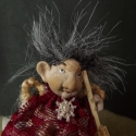 LUKRÉCIA boszorka kitűző, Táska, Ékszer, óra, Játékfigura, Bross, kitűző, Baba-és bábkészítés, Kerámia, Ez a kis boszorka lehet,hogy óriási varázserővel rendelkezik...
Ki szeretné kipróbálni?

Teljes hoss..., Meska