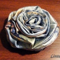 Bross (rózsa) zöld színekben, Dekoráció, Ékszer, óra, Dísz, Bross, kitűző, Anyaga - szatén
Átmérője - kb. 9 cm
, Meska