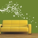 Falmatrica Cseresznyefaág 100 X 90cm, Dekoráció, Otthon, lakberendezés, Falmatrica, Fotó, grafika, rajz, illusztráció, Dobd fel a lakásod és a hangulatod egy saját faltetoválással!

Kb 90 X 100 cm-es falfelületet fed le..., Meska