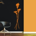 Falmatrica virág - kála - 135 X 37 cm, Dekoráció, Otthon, lakberendezés, Falmatrica, Fotó, grafika, rajz, illusztráció, Dobd fel a lakásod és a hangulatod egy saját faltetoválással!

135 X 37 cm a teljes dekoráció mérete..., Meska