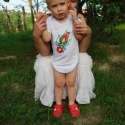 Szűr alulgombolós \"Betyár\", Baba-mama-gyerek, Ruha, divat, cipő, Baba-mama kellék, Gyerekruha, Varrás, Hímzés, 100% rugalmas pamutból saját szabásminta alapján készítettük ezt a kis babaruhát. Lába közt bébipate..., Meska
