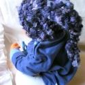 Baby photo vintage prop hat - Péter  pihe-puha meleg kötött sapi újszülött kislánynak akár fotózáshoz, Baba-mama-gyerek, Dekoráció, Baba-mama kellék, Kötés, Ez most kisfiúnak készült, kimondottan baba fotózáshoz, édes fiú sapi, de minden igényt kielégítő té..., Meska