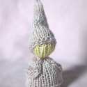 Felhő kötött manó, Dekoráció, Baba-mama-gyerek, Dísz, Gyerekszoba, Kötés, Az évszakasztal az évszaknak megfelelően, természetes anyagokból összeállított dísze a lakásnak. Egy..., Meska