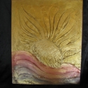 Ragyogás (38X46cm) akril festmény, Képzőművészet , Festmény, Festmény vegyes technika, Akril, Festészet, Festett tárgyak, Gyönyörű meleg színekkel készült ez a festmény,mely különleges dísze lehet lakásodnak,irodádnak.
3D ..., Meska