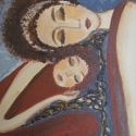 Anya gyermekével 40X30cm akril festmény, Baba-mama-gyerek, Képzőművészet , Festmény, Akril, Festészet, Festett tárgyak, Kézzel festett akril festmény,mely teljes egészében saját alkotásom.
Különleges dísze lehet lakásnak..., Meska