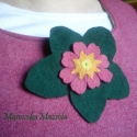 AKCIÓ: tűnemezelt virág (primula) kitűző, Ékszer, óra, Bross, kitűző, Nemezelés, Most 20% kedvezménnyel a tiéd lehet!

Kb. 12cm*11cm ez a tűnemezelt virág (primula) kitűző. Igen mut..., Meska