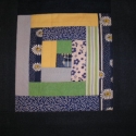ágytakaró, Otthon, lakberendezés, Lakástextil, Patchwork, foltvarrás, folttechnikával készült egyedi ágytakaró, vatelinnel bélelt , mérete 200*160cm , Meska