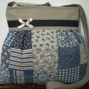 ÚJ KOLLEKCIÓ: City bag: Lennel, kockákkal, pöttyökkel :) , Esküvő, Mindenmás, Táska, Ruha, divat, cipő, Varrás, Kedvenc városba járós,rohangálós táskáim többsége ilyen, ők adták az ihletet: pont elég nagy,és prak..., Meska