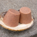 Teafaolajos kecsketejszappan vörösagyaggal, Szépségápolás, Szappan, tisztálkodószer, Kecsketejes szappan, Szappankészítés, A teafaolajat sűrűn használom a mindennapokban sebfertőtlenítésre, pattanásokra, főleg a 4 kamaszgye..., Meska
