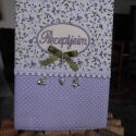  Recepteskönyv, Képeslap, album, füzet, Varrás, Hímzés, 2012. Karácsonyán unokámtól kaptam ajándékba egy receptkönyvet. Kigondoltam, hogy készítek rá egy te..., Meska