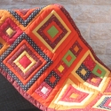 Színes patchwork falvédő megrendelésre, Színes pamutvászonból készült ez a kunyhó mi...