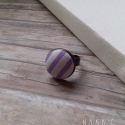 Lila csíkos textil gyűrű, Ékszer, óra, Gyűrű, Csíkos gyűrű azoknak, akik szeretik az egyszerű, de mutatós ékszereket.

Átmérője 16 mm. 


-A posta..., Meska