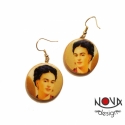 Frida Kahlo portré fülbevaló, Ékszer, óra, Fülbevaló, Frida Kahlo festőnő portréja.

***

*Hossza akasztóval: kb 3,5 cm
*Víztaszító, de nem vízálló -zuhan..., Meska
