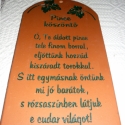 Pince köszöntő - kerámiatábla, Dekoráció, Otthon, lakberendezés, Dísz, Utcatábla, névtábla, Kerámia, Kőfaragás, A pince dísze lehet.
Ideális ajándék férfiaknak.

Akasztható, csavarozható vagy falba építhető tábla..., Meska