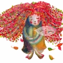 Galagonya, Dekoráció, Képzőművészet , Kép, Illusztráció, Festészet, Fotó, grafika, rajz, illusztráció,  Szeretettel ajánlom azoknak, akik már várják az őszt! :)) Az eredeti kép akvarell illusztráció, Weö..., Meska
