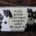 Harapós kutya, Férfiaknak, Otthon, lakberendezés, Utcatábla, névtábla, Tűzzománc, Vigyázz, a kutya harap
Harapós kutya
Egy kedves visszatérő megrendelőm kérésének tettem eleget ezz..., Meska