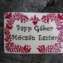Egyedi tűzzománc névtábla - magyar népmesék, Otthon, lakberendezés, Utcatábla, névtábla, Egyedi,tűzzománc névtábla, megrendelésre készül.
Mérete: 10 x 15 cm (de egyedi méretben is rendelhet..., Meska