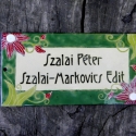 Egyedi tűzzománc névtábla, Otthon, lakberendezés, Férfiaknak, Utcatábla, névtábla, Tűzzománc, Egyedi,tűzzománc névtábla, megrendelésre készül.
Mérete: 7,5x15 cm (de egyedi méretben is rendelhető..., Meska