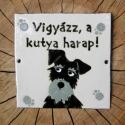 Harapós kutya, Férfiaknak, Otthon, lakberendezés, Utcatábla, névtábla, Tűzzománc, Vigyázz, a kutya harap
Harapós kutya
Egy kedves visszatérő megrendelőm kérésének tettem eleget ezz..., Meska