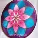 19. Az alkotó erő  mandalája - selyem mandala, Képzőművészet , Festmény, Festészet, Selyemfestés, A spiritualitás színeit hordozza.
Erősíti a megérzéseket,a valódi intuíciót. Ihletet, alkotó kedvet ..., Meska