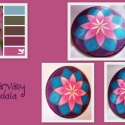 19. Az alkotó erő  mandalája - selyem mandala, Képzőművészet , Festmény, Festészet, Selyemfestés, A spiritualitás színeit hordozza.
Erősíti a megérzéseket,a valódi intuíciót. Ihletet, alkotó kedvet ..., Meska