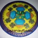 20. Pénzhozó pénzeszsák mandala - selyem mandala, Képzőművészet , Festmény, Pénz vonzó hatása van ennek a mandalának!
A lóherék, meg a szák arany a 4 égtáj felől hívja a fizika..., Meska