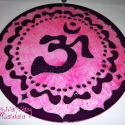 61. OHM Mandala - Lila-Rózsaszín, Dekoráció, Képzőművészet , Festmény, Az Aum (más néven Om, ?)-Mandala-
Pranavának nevezik, és a legfontosabb hindu szimbólum.
 
Védelmet ..., Meska