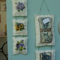 Dekupázs falikép - Szavanna, Dekoráció, Állatfelszerelések, Kép, Dísz, Decoupage, szalvétatechnika, Varrás, Kb. 50 cm hosszú, szalvétatechnikával nyers vászonra dekupázsolt faliképecske. 
A kicsit tömött párn..., Meska
