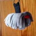  AKCIÓ!!Fekete,kulcstartó  puli  (Hungarikum), Baba-mama-gyerek, Férfiaknak, Kulcstartó, Baba-és bábkészítés, Varrás, Kulcsok őre ez a szelíd puli kutyus. 
Kitűnő egyedi Ajándék!
Most Akciósan!
A képek magukért beszéln..., Meska