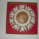Mandala-Tulipántos-cseppes, Dekoráció, Esküvő, Ünnepi dekoráció, Mézeskalácssütés, Mézeskalácsból készült mandala, tulipánokkal körülrakva. Különleges ajándék névnapra, születés napra..., Meska