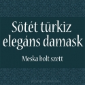 *Sötét türkiz elegáns damask* - Graphic, Meska bolt Desing Szett, Vegyes technika, Illusztráció, Grafika, *Sötét türkiz elegáns damask* - digitális születésnapi üdvözlőlap

Megfizethető, eredeti, kreatív, e..., Meska