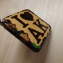 I LOVE AK kulcstartó fegyver rajongóknak, Férfiaknak, Mindenmás, Kulcstartó, Furcsaságok, Famegmunkálás, Festett tárgyak, Egy újabb színes dolog:
egy airsoft kedvelő ismerősöm számára készült ez a kulcstartó, mely kedvenc ..., Meska
